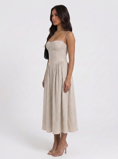 MIDI DRESS PALM