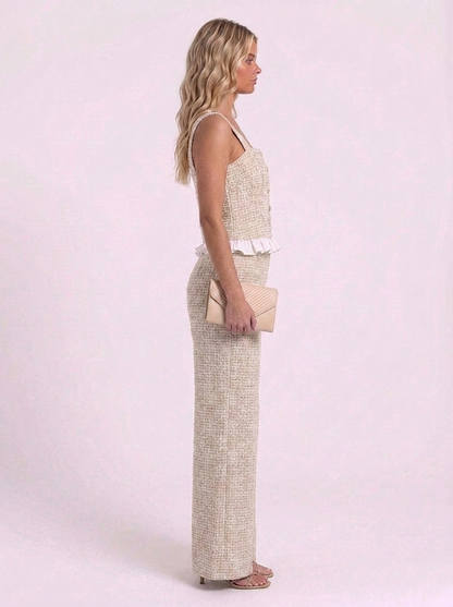 SET PANT & TOP TWEED