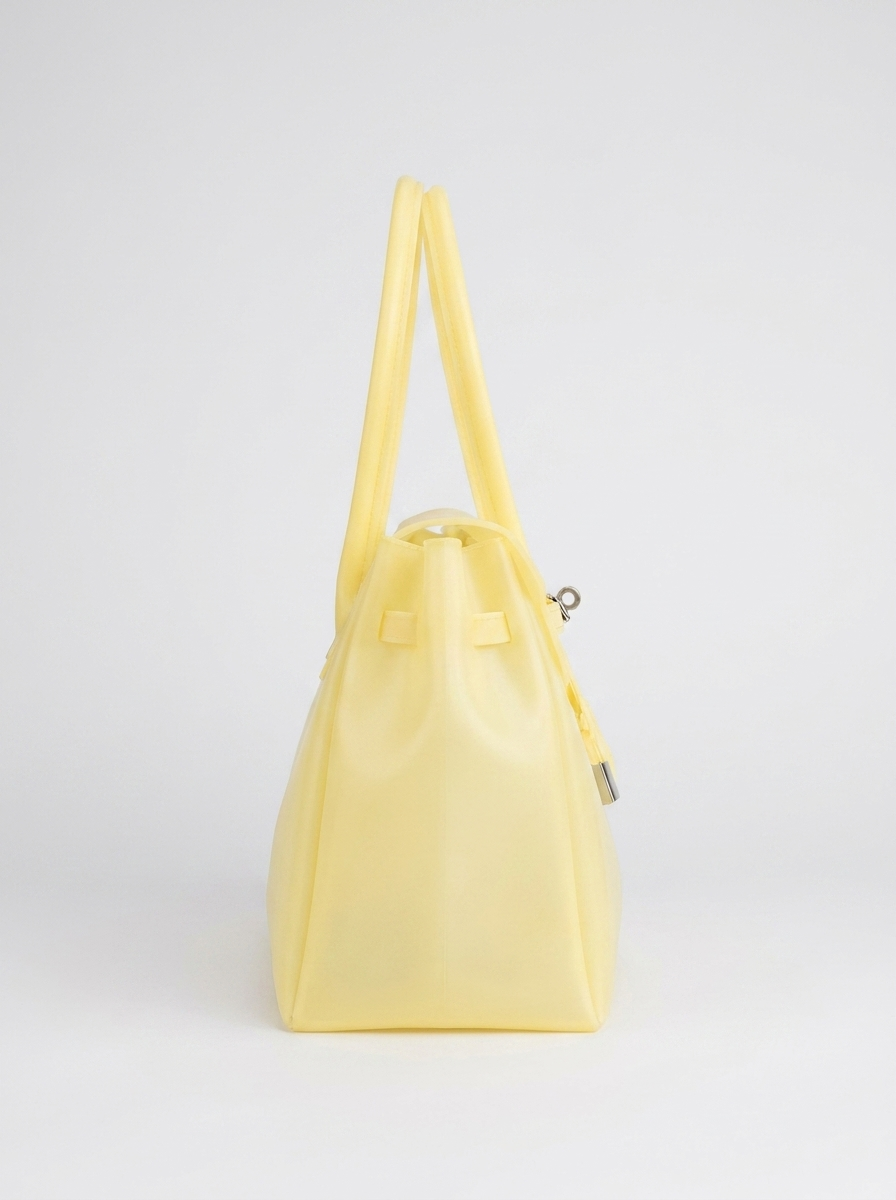 MONARCHE JELLY BAG - baby pink