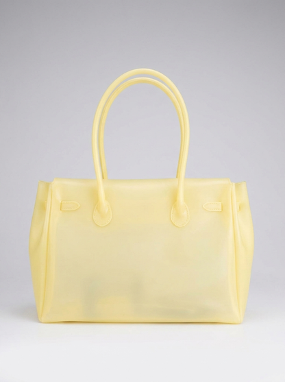 MONARCHE JELLY BAG - baby pink