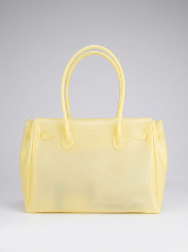 MONARCHE JELLY BAG -yellow butter