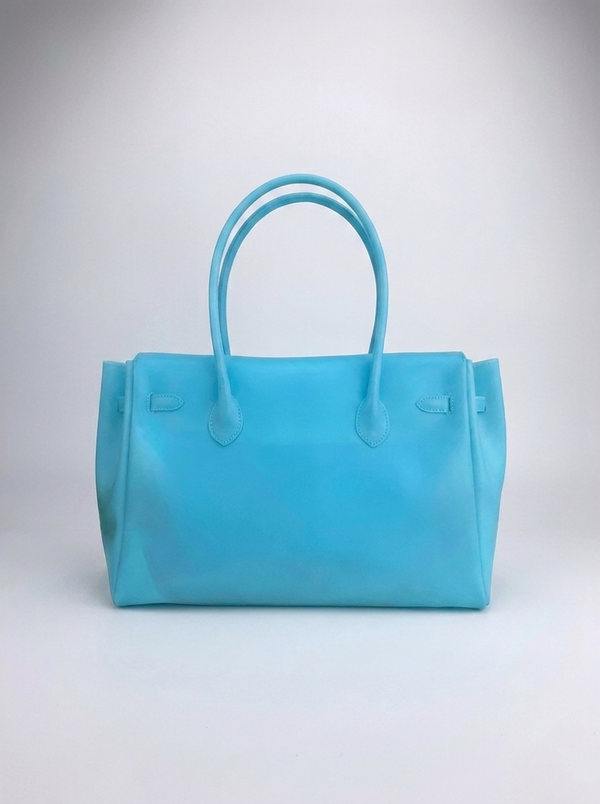MONARCHE JELLY BAG -baby blue