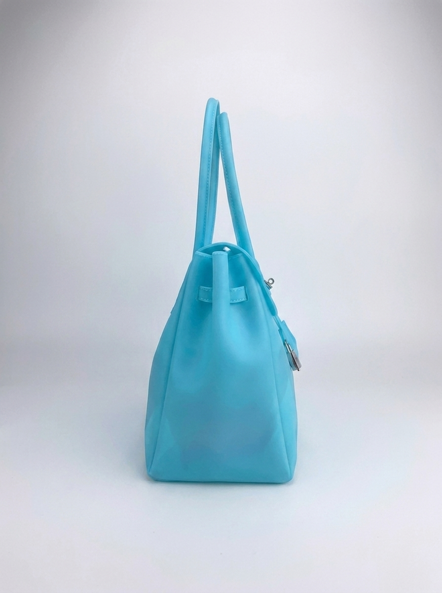 MONARCHE JELLY BAG - baby pink
