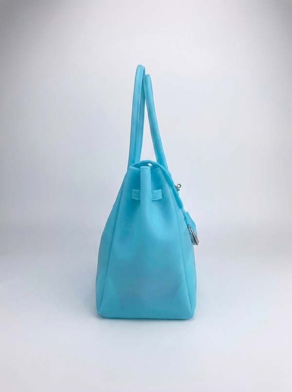 MONARCHE JELLY BAG -baby blue