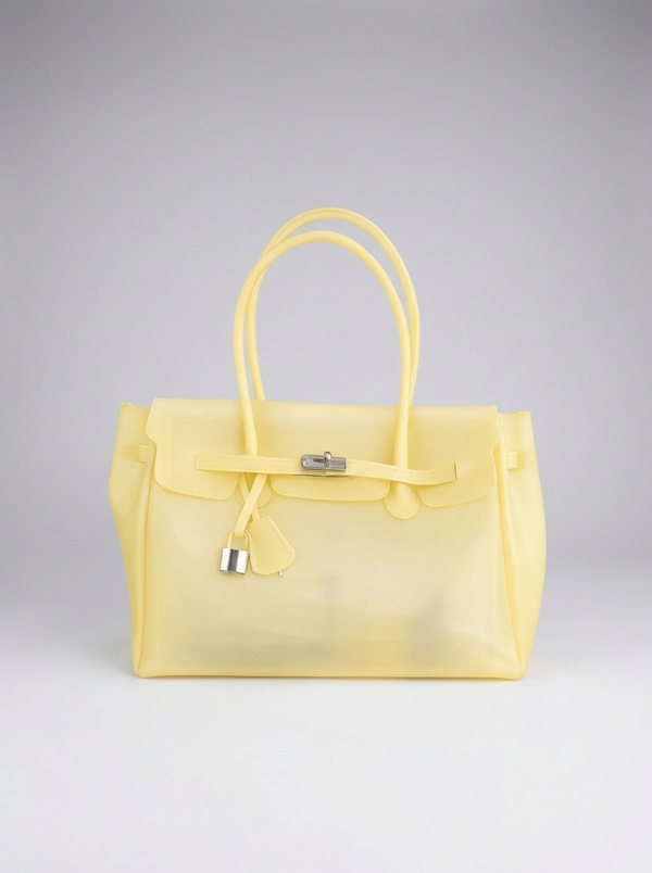 MONARCHE JELLY BAG -baby blue