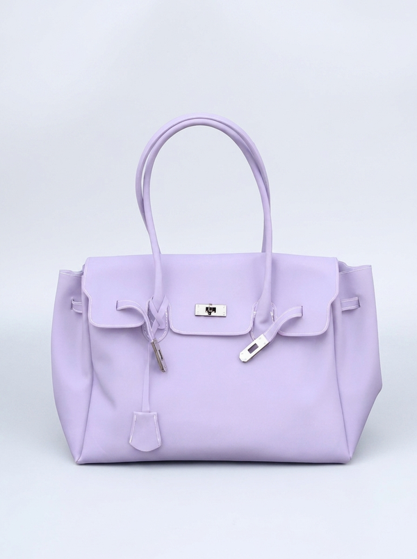 MONARCHE JELLY BAG -baby green