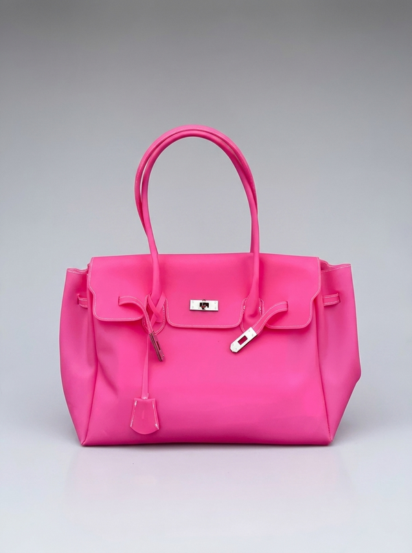 MONARCHE JELLY BAG -girl pink