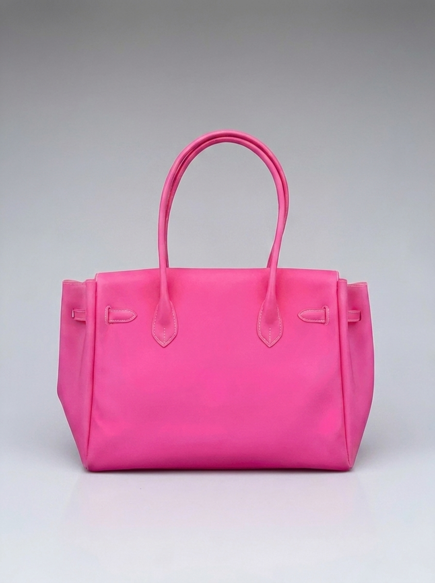 MONARCHE JELLY BAG - baby pink