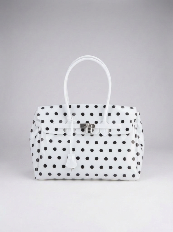 MONARCHE JELLY BAG - Polka dot