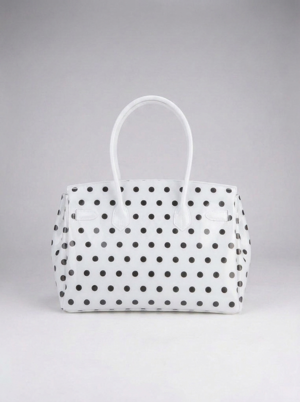 MONARCHE JELLY BAG - Polka dot